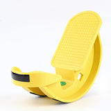 Maxbell Foot Rocker Workout Standing Calf Stretcher for Flexibility Balance Exercise Yellow