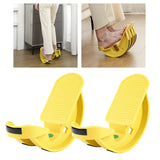 Maxbell Foot Rocker Workout Standing Calf Stretcher for Flexibility Balance Exercise Yellow