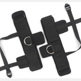 Maxbell Leg Strength Resistance Bands Set Exercise Running Soccer Workout Pull Ropes Black