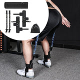 Maxbell Leg Strength Resistance Bands Set Exercise Running Soccer Workout Pull Ropes Black