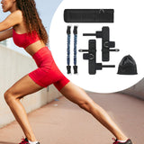 Maxbell Leg Strength Resistance Bands Set Exercise Running Soccer Workout Pull Ropes Blue