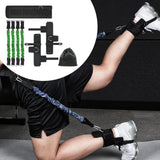Maxbell Leg Strength Resistance Bands Set Exercise Running Soccer Workout Pull Ropes Green