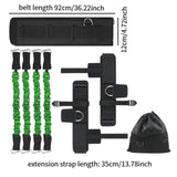 Maxbell Leg Strength Resistance Bands Set Exercise Running Soccer Workout Pull Ropes Green