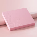 Maxbell Exercise Balance Pad Soft Thick Yoga Knee Pad for Workout Stability Training Pink