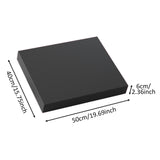 Maxbell Exercise Balance Pad Soft Thick Yoga Knee Pad for Workout Stability Training Black