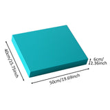 Maxbell Exercise Balance Pad Soft Thick Yoga Knee Pad for Workout Stability Training Blue