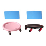 Maxbell Abdominal Exercise Roller Slider Multipurpose 13.7x3.7inch Workout Equipment Pink