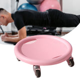 Maxbell Abdominal Exercise Roller Slider Multipurpose 13.7x3.7inch Workout Equipment Pink
