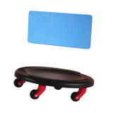Maxbell Abdominal Exercise Roller Slider Multipurpose 13.7x3.7inch Workout Equipment Black