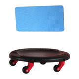 Maxbell Abdominal Exercise Roller Slider Multipurpose 13.7x3.7inch Workout Equipment Black