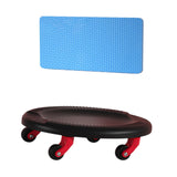 Maxbell Abdominal Exercise Roller Slider Multipurpose 13.7x3.7inch Workout Equipment Black