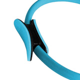 Maxbell 12Pcs Pilates Ring Circle and Ball Kit Portable Stretching Strap for Workout Blue