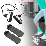 Maxbell 2Pcs Stair Stepper Pedals Parts AntiSlip Replacement for Office Home Outdoor Black