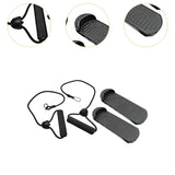 Maxbell 2Pcs Stair Stepper Pedals Parts AntiSlip Replacement for Office Home Outdoor Black