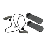 Maxbell 2Pcs Stair Stepper Pedals Parts AntiSlip Replacement for Office Home Outdoor Grey