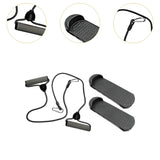 Maxbell 2Pcs Stair Stepper Pedals Parts AntiSlip Replacement for Office Home Outdoor Grey