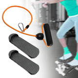 Maxbell 2Pcs Stair Stepper Pedals Parts AntiSlip Replacement for Office Home Outdoor Orange