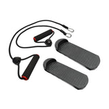 Maxbell 2Pcs Stair Stepper Pedals Parts AntiSlip Replacement for Office Home Outdoor Black and Red