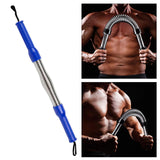 Maxbell Arm Strength Bar Training Fitness Power Twister Bar for Bicep Chest Women Men