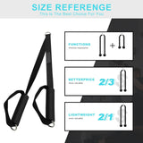 Maxbell Tricep Rope Cable Attachment Handle Fitness Exercise Handle for Gym Crunches