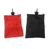 Maxbell Golf Ball Bag Golfers Gift Golf Ball Organizer for Outdoor Activities Adults Red