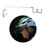 Maxbell Cycling Rear View Mirror Eyeglass Mount Eyeglass Mirror for Cycling Eyeglass