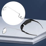 Maxbell Cycling Rear View Mirror Eyeglass Mount Eyeglass Mirror for Cycling Eyeglass