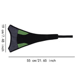 Maxbell Bicycle Trainer Sweat Net Strap 2 Layer Absorbs Sweat Bike Frame Sweat Guard Green