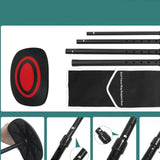 Maxbell Golf Club Travel Bag Support Rod Stick Aluminum Alloy Adjustable Length Pole Red