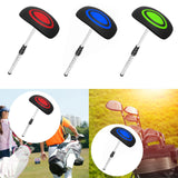 Maxbell Golf Club Travel Bag Support Rod Stick Aluminum Alloy Adjustable Length Pole Red