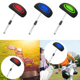 Maxbell Golf Club Travel Bag Support Rod Stick Aluminum Alloy Adjustable Length Pole Red