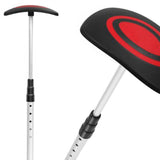 Maxbell Golf Club Travel Bag Support Rod Stick Aluminum Alloy Adjustable Length Pole Red