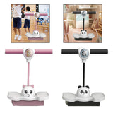 Maxbell Pogo Jumper with Light Girls High Jumping Toy for Games Garden Body Training Pink