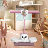 Maxbell Pogo Jumper with Light Girls High Jumping Toy for Games Garden Body Training Pink