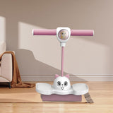 Maxbell Pogo Jumper with Light Girls High Jumping Toy for Games Garden Body Training Pink
