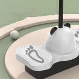 Maxbell Pogo Jumper with Light Girls High Jumping Toy for Games Garden Body Training Black