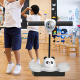 Maxbell Pogo Jumper with Light Girls High Jumping Toy for Games Garden Body Training Black