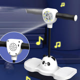 Maxbell Pogo Jumper with Light Girls High Jumping Toy for Games Garden Body Training Black