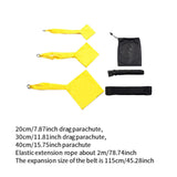 Maxbell Swim Parachute with Belt Strap Swim Exerciser for Agility Athletes Women Men