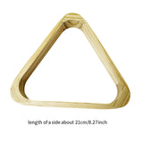 Maxbell Pool Table Triangle Ball Rack Wooden for Billiard Room Home Game Indoor Game