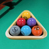 Maxbell Pool Table Triangle Ball Rack Wooden for Billiard Room Home Game Indoor Game
