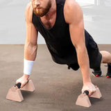 Maxbell 2Pcs Push up Bar for Men Women Push up Stand for Fitness Home Gym Workout 20CM