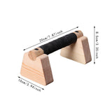 Maxbell 2Pcs Push up Bar for Men Women Push up Stand for Fitness Home Gym Workout 20CM