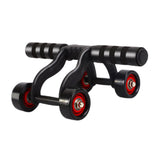 Maxbell 4 Wheel Abdominal Roller Body Building Abdominal Exercise Core Strengthening