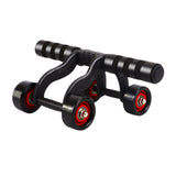 Maxbell 4 Wheel Abdominal Roller Body Building Abdominal Exercise Core Strengthening