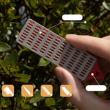 Maxbell 3 Pieces Diamond Sharpening Stone Set Wearproof for Travel Outdoor Household