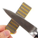 Maxbell 3 Pieces Diamond Sharpening Stone Set Wearproof for Travel Outdoor Household