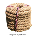 Maxbell Jute Rope Tools DIY Multiuse Tug of Rope for Bundling Packing Home Decor 10m