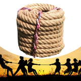 Maxbell Jute Rope Tools DIY Multiuse Tug of Rope for Bundling Packing Home Decor 10m