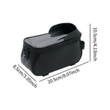 Maxbell Bike Front Bag Pouch Cycling Gear Cycling Pouch for Traveling Riding Outdoor